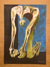 OSWALDO GUAYASAMIN Dessin sur