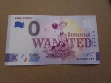Billet 0 zero Euro souvenir