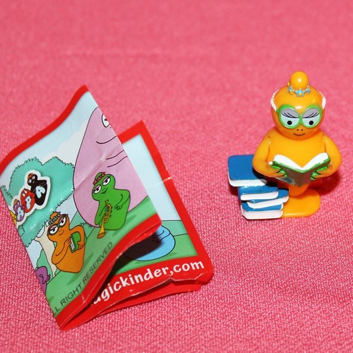 Figurine barbapapa barbotine - /,