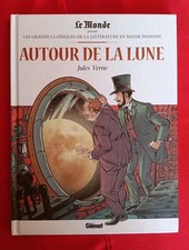 AUTOUR DE LA LUNE BD 2017 glénat les grands classiques de la littérature