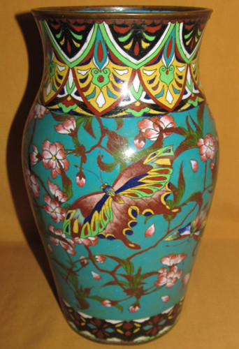 Vase ancien émail - ancien,