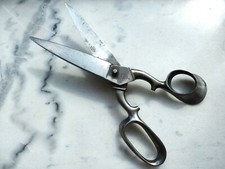 outil ancien grand ciseau de tailleur ou drapier 26,5 cms