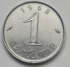 Centimes epi 1962 sup avec - 1962,