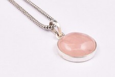 Beau pendentif en quartz rose