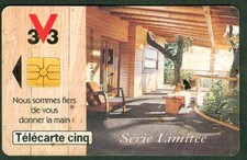 TELECARTE 5 UNITES GN 159 CB  V33 FONGEXOR  BIS  VIDE