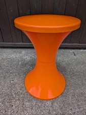 Vintage Tabouret Orange 70s