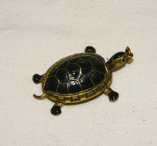 Amusant pendentif tortue - -amusant,