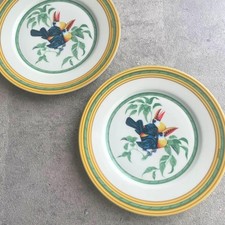 Lot de 2 assiettes à dessert
