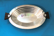 panière à pain / corbeille à fruits CHRISTOFLE modèle ONDULATION métal argenté