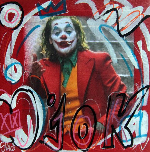 Spaco signe joker tableau pop - spaco,