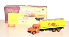 Corgi Heritage. E:1/50. Berliet GLR8 citerne carburant "Shell".