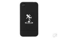 (2x) Portail 2 Autocollant Die