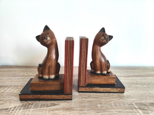 Serres livres bois sculpté - livres,