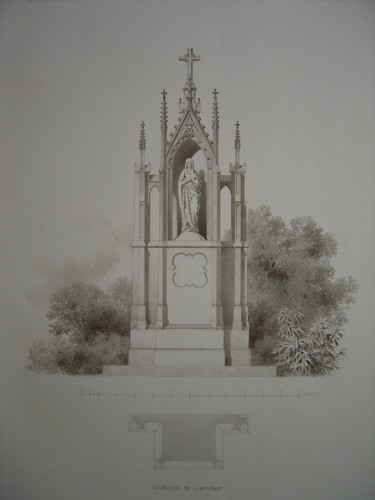 Lithographie une pierre - lithographie, d'une