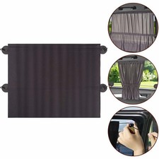 Lot de 2 rideaux pare-soleil voiture pare-soleil latéraux pliables pour véhicu