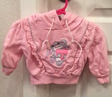Vintage Panda Bear Pink Baby