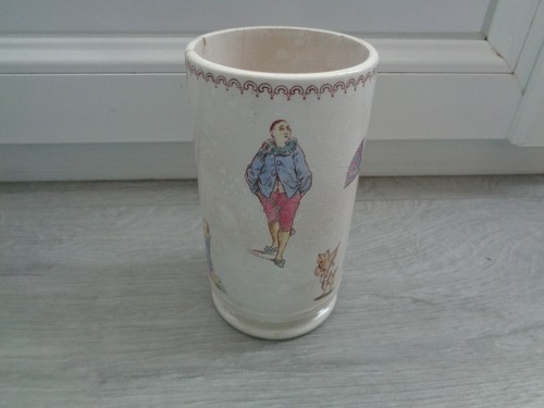 Pot faience sarreguemines - pot,