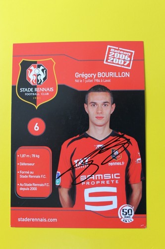 Photo dédicacée football - dédicacée,