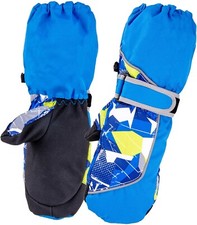 Azarxis Gants de Ski Enfants Chaud Gants Neige Snowboard Moufles Enfant Gants d'