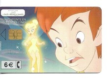 RARE / CARTE TELEPHONIQUE - PETER PAN : WALT DISNEY / PHONECARD TELEFONKARTE 