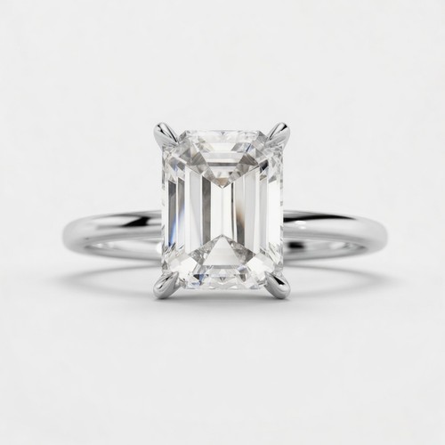 3ct emerald lab grown diamond - emerald,