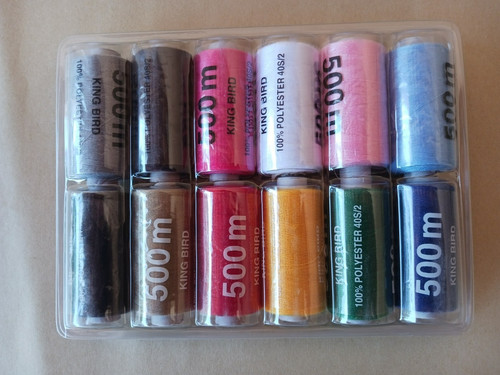 Bobines fil coudre - 12, 500