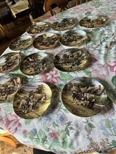 Wedgwood Country Days 12 Assiettes Porcelaine Anglaise Superbe État