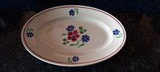 Ancien plat de service ovale