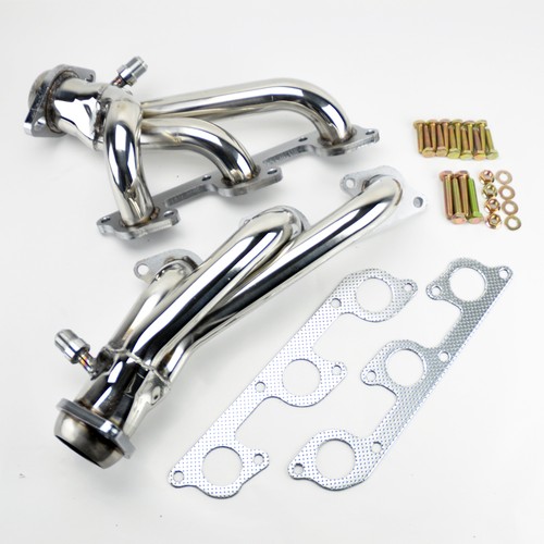Stainless shorty header - stainless,