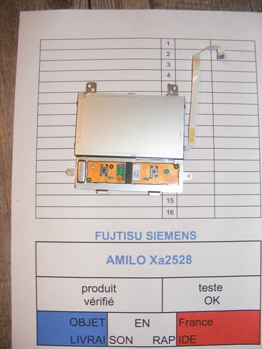 Module touchpad pour fujtisu - pour,
