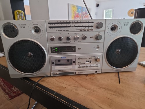 Radio cassette boombox - cassette, philips