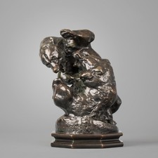 Antoine Louis BARYE (1796-1875) Groupe d’ours - Bronze à patine brun nuancé