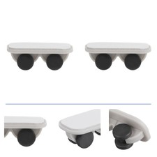  Boîte de rangement adhésif 8 pcs Meubles de stockage de roulette de roulette