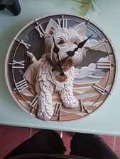 Horloge murale chien