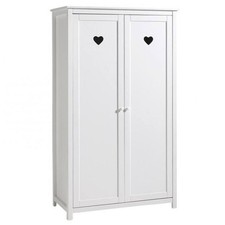 Armoire 2 Portes "Amori" 190cm Blanc