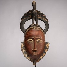 1048 MASQUE YAOURE AVEC SOCLE