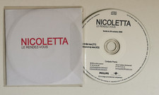 NICOLETTA  2 TITRES (CDr PROMO) LE RENDEZ VOUS (MANU CHAO)