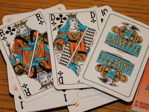 Vintage jeu cartes - jeu, 32