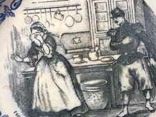 Assiette à Dessert  Parlante