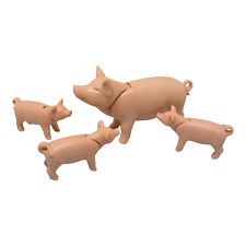 sympa famille cochon   playmobil ( animaux  , zoo , ferme     )  2638