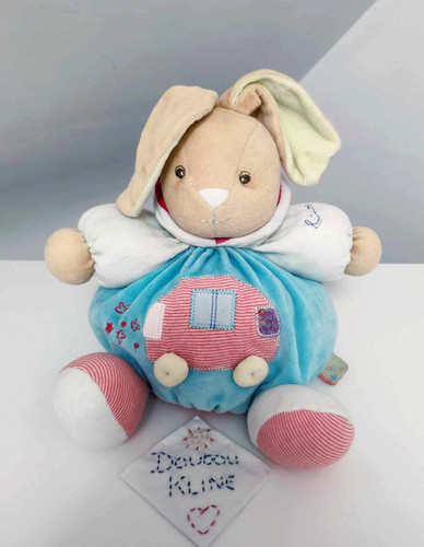 Peluche doudou lapin boule - peluche/doudou,