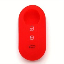 Coque Clé Fiat 500 Dot Panda Palio Punto Musa Coquille Télécommande Silicone