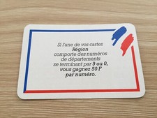 Carte hasard numéro de