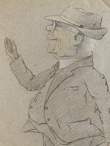 Beau dessin 1920 - beau, crayon