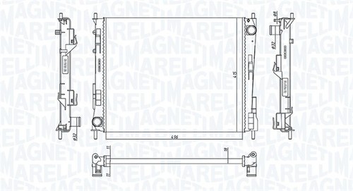 Magneti marelli radiateur - marelli,