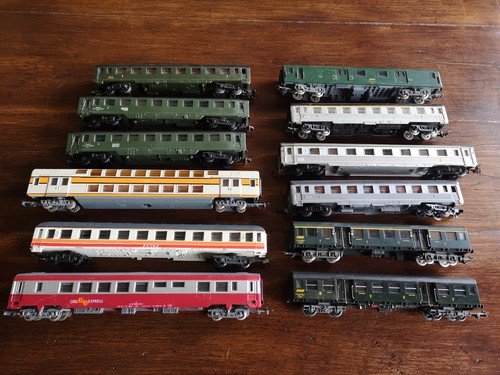 Lot wagons voyageurs - lot, 12