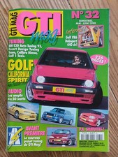 GTI Mag nº32, magasine voiture, mécanique, Golf, Tuning, design, turbo