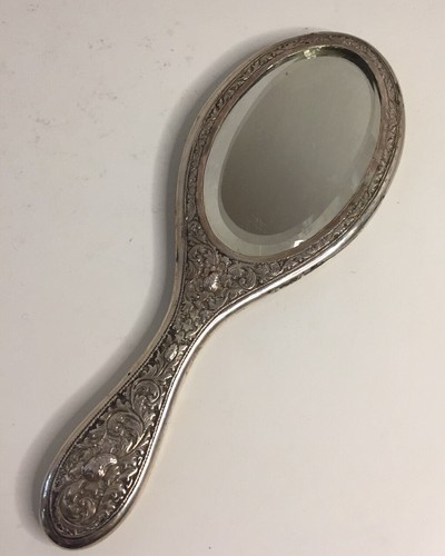 Joli face main miroir - à,