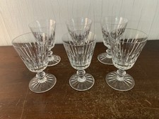 12 verres à vin rouge modèle Orléans cristal de Saint Louis (prix à la pièce)