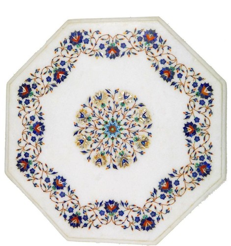 Marbre blanc centre table - 24,